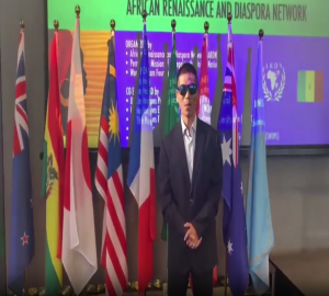 西藏阜康天使基金会执行理事长张洪荣获“世界文化艺术成就奖” 在联合国总部致谢西藏阜康医疗